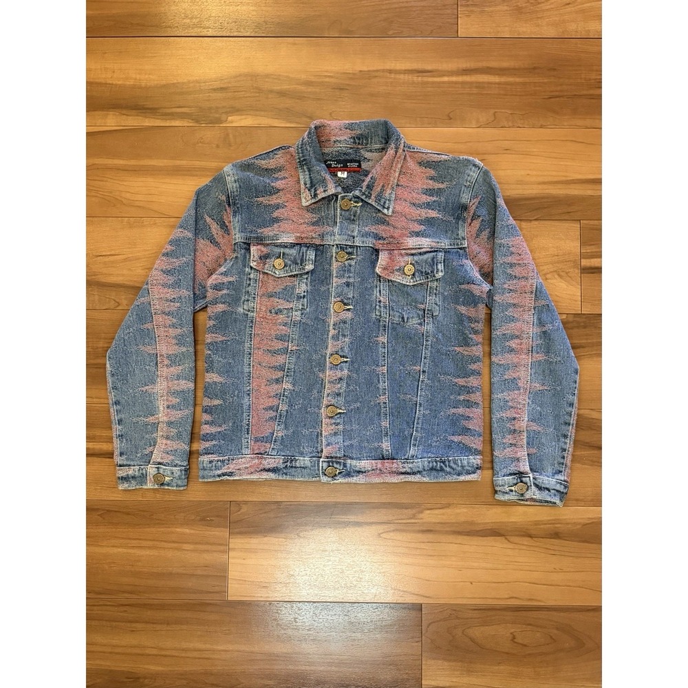 Joana Design Jeans Denim Jacket Japanese Kaeabeini Inspired Women's Size Medium - Picture 2 of 14